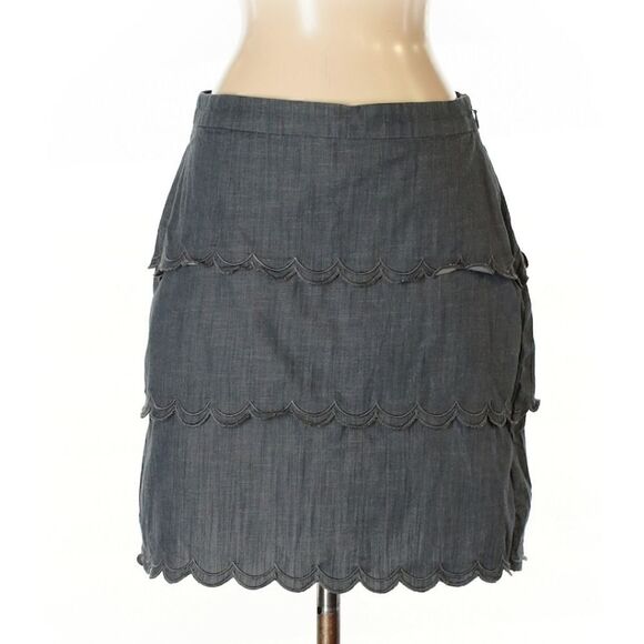 Banana Republic Scalloped Skirt   - Picture 1 of 5